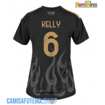 Camisa de time de futebol Juventus Lloyd Kelly #6 Replicas 3º Equipamento Feminina 2026-27 Manga Curta